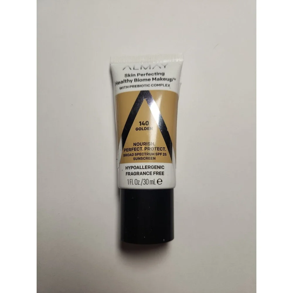 Almay Skin Perfecting Healthy Biome Foundation Makeup 140 Golden